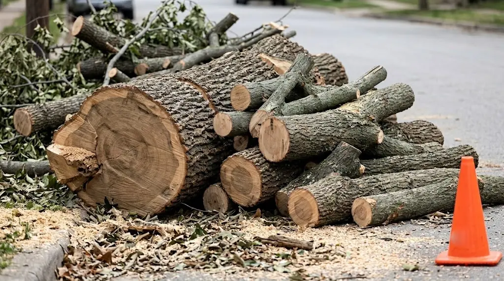 storm damage cleanup